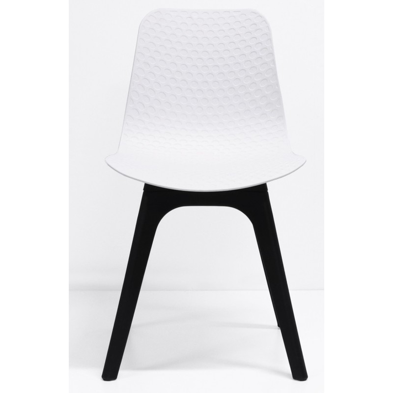 Lucid Visitor Chair with Black  Base