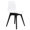 Lucid Visitor Chair with Black  Base