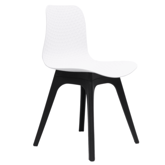 Lucid Visitor Chair with Black  Base