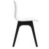 Lucid Visitor Chair with Black  Base
