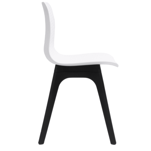 Lucid Visitor Chair with Black  Base