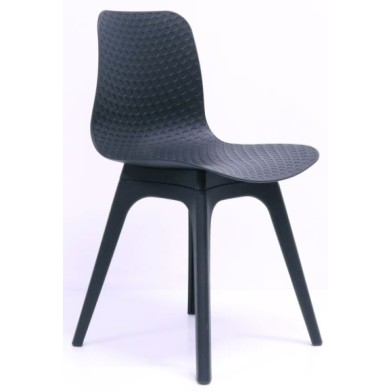Lucid Visitor Chair with Black  Base