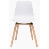 Lucid Visitor Chair with Timber Base