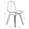 Lucid Visitor Chair with Timber Base