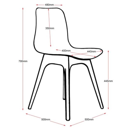Lucid Visitor Chair with Timber Base