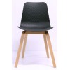 Lucid Visitor Chair with Timber Base