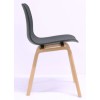 Lucid Visitor Chair with Timber Base