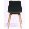 Lucid Visitor Chair with Timber Base