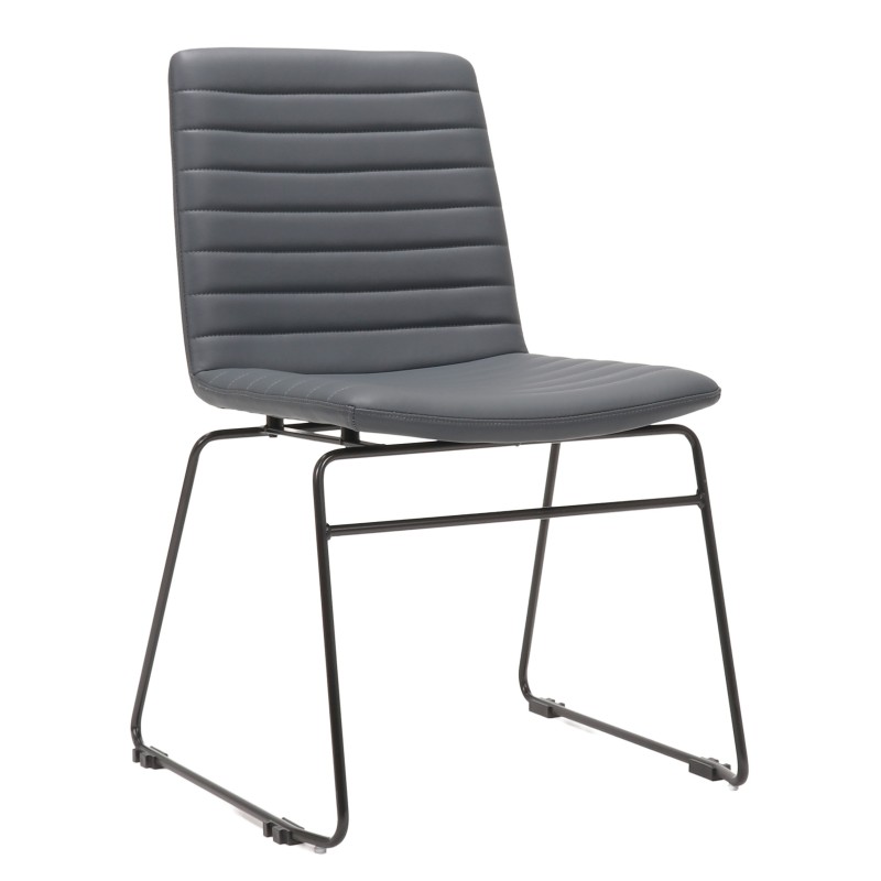 Pixel Chair with Sled Base CHOICE OF 5 COLOURS