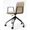 Pixel Chair with Swivel 5 Star Base and Arms CHOICE OF 5 COLOURS