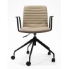Pixel Chair with Swivel 5 Star Base and Arms CHOICE OF 5 COLOURS