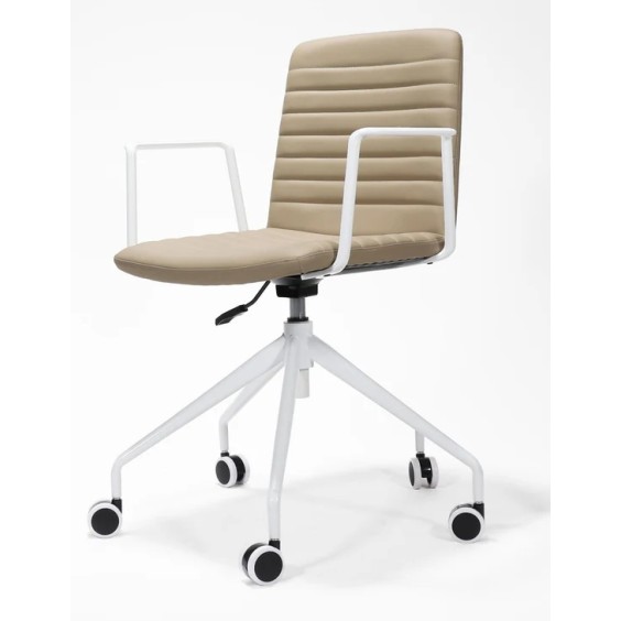 Pixel Chair with Swivel 5 Star Base and Arms CHOICE OF 5 COLOURS