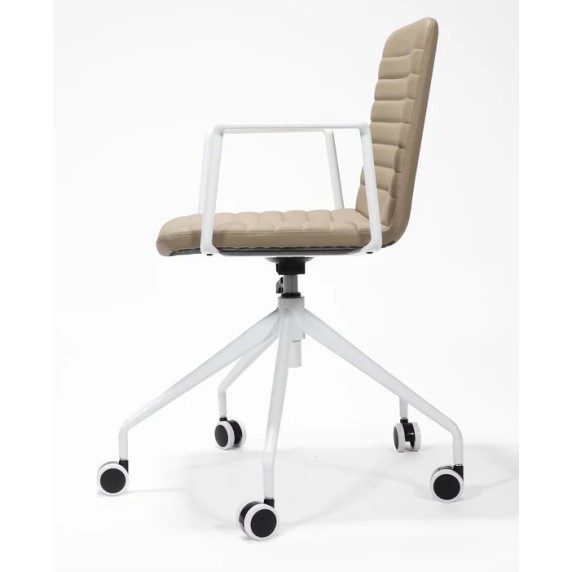 Pixel Chair with Swivel 5 Star Base and Arms CHOICE OF 5 COLOURS