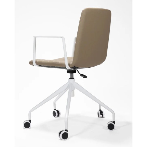 Pixel Chair with Swivel 5 Star Base and Arms CHOICE OF 5 COLOURS