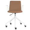 Pixel Chair with Swivel 5 Star Base and Arms CHOICE OF 5 COLOURS