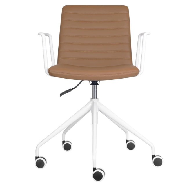 Pixel Chair with Swivel 5 Star Base and Arms CHOICE OF 5 COLOURS