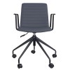 Pixel Chair with Swivel 5 Star Base and Arms CHOICE OF 5 COLOURS