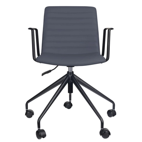 Pixel Chair with Swivel 5 Star Base and Arms CHOICE OF 5 COLOURS