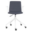 Pixel Chair with Swivel 5 Star Base and Arms CHOICE OF 5 COLOURS