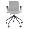 Pixel Chair with Swivel 5 Star Base and Arms CHOICE OF 5 COLOURS
