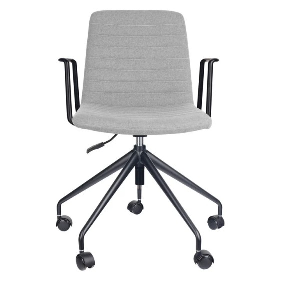 Pixel Chair with Swivel 5 Star Base and Arms CHOICE OF 5 COLOURS