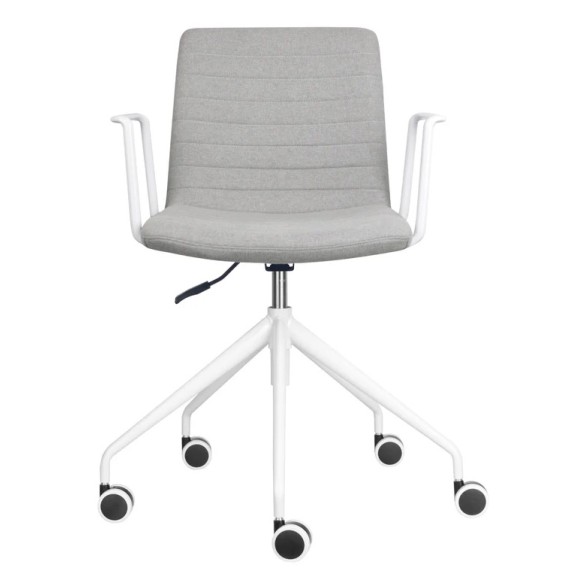 Pixel Chair with Swivel 5 Star Base and Arms CHOICE OF 5 COLOURS