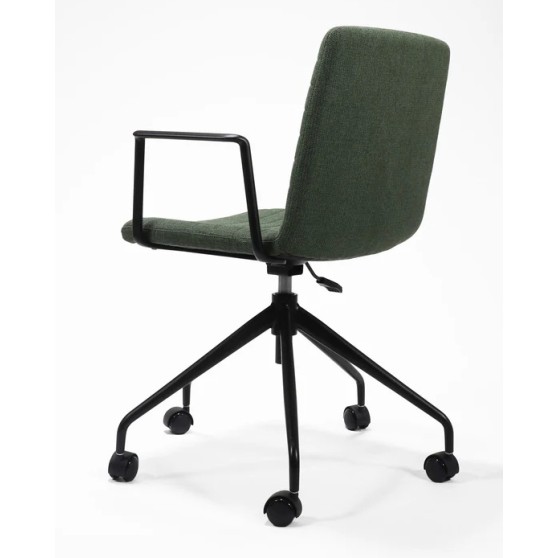 Pixel Chair with Swivel 5 Star Base and Arms CHOICE OF 5 COLOURS