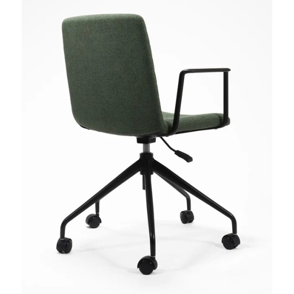 Pixel Chair with Swivel 5 Star Base and Arms CHOICE OF 5 COLOURS