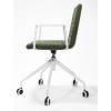 Pixel Chair with Swivel 5 Star Base and Arms CHOICE OF 5 COLOURS