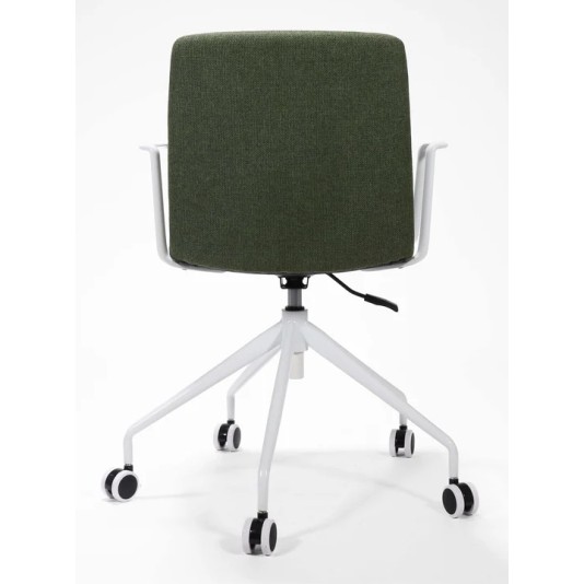 Pixel Chair with Swivel 5 Star Base and Arms CHOICE OF 5 COLOURS