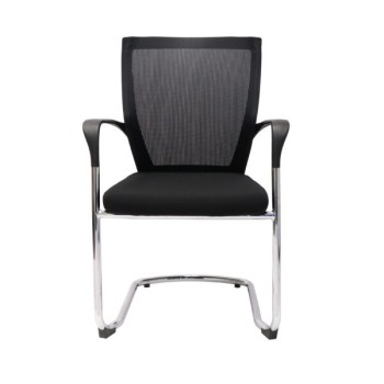 WMCC Visitor Chair -  Mesh Back Fabric Seat