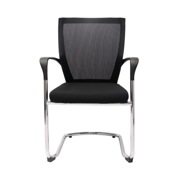WMCC Visitor Chair -  Mesh Back Fabric Seat