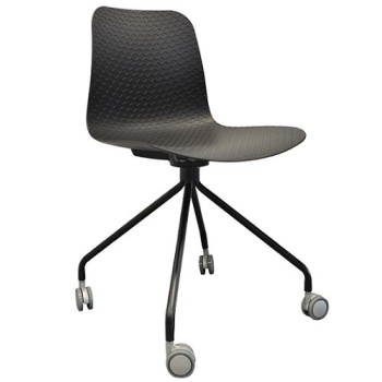 Emboss Castor Chair