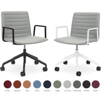 Nikola Chair + Arms CHOICE OF COLOURS