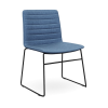 Nikola Chair Sled Base CHOICE OF COLOURS