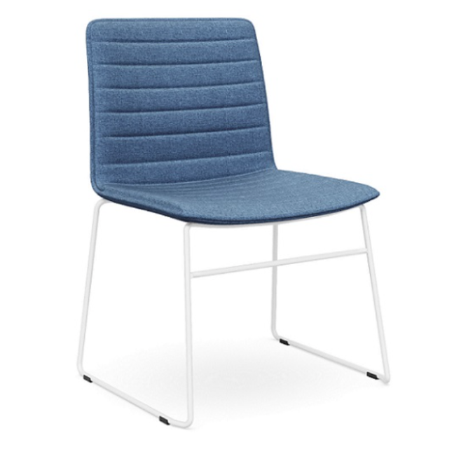 Nikola Chair Sled Base CHOICE OF COLOURS