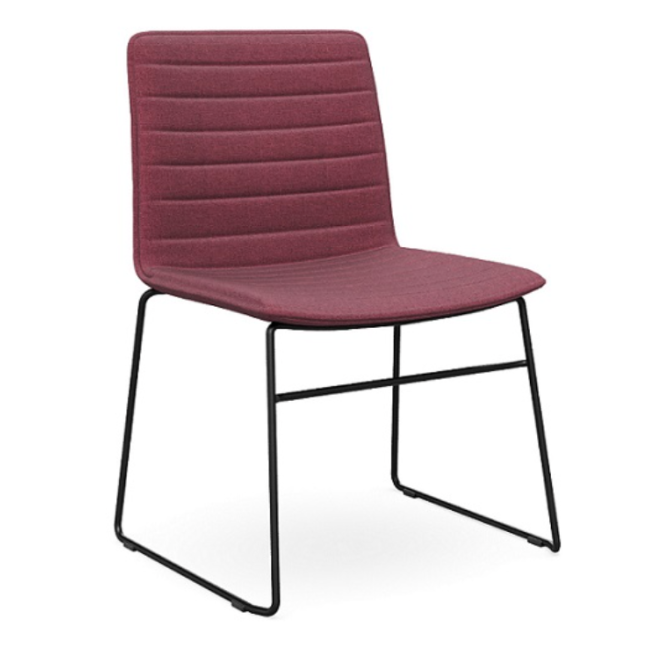 Nikola Chair Sled Base CHOICE OF COLOURS