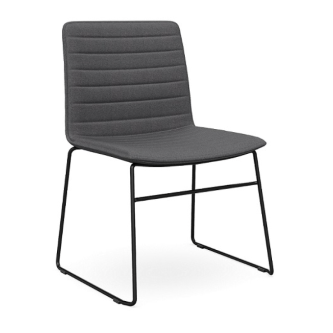 Nikola Chair Sled Base CHOICE OF COLOURS
