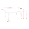 Eternity Square Coffee Table