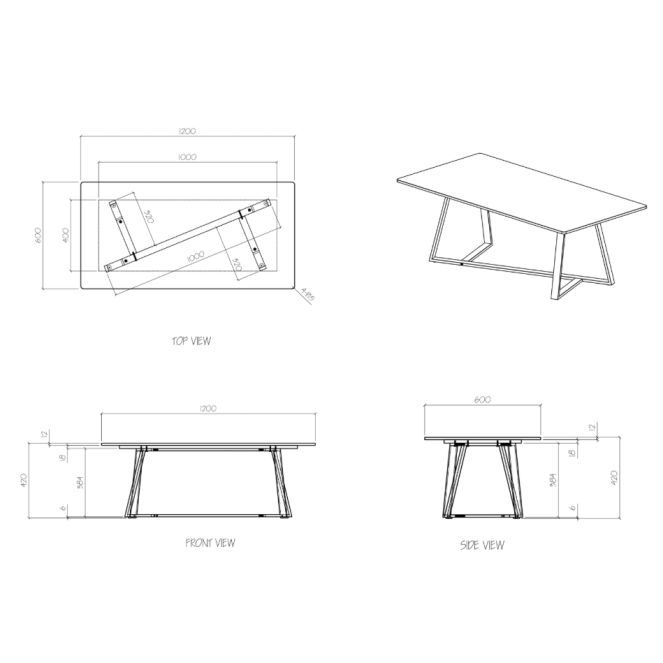 Piedra Coffee Table