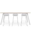 Toro High Bench - CHOICE OF BLACK, WHITE OR WOODGRAIN BASE