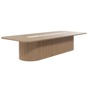 Harmony Inkline Full Boardroom Table HUGE CHOICE OF COLOURS & CUSTOM SIZES AVAILABLE