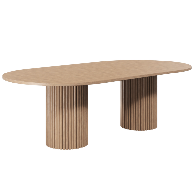 Harmony Steccawood Pillar Boardroom Table HUGE CHOICE OF COLOURS & CUSTOM SIZES AVAILABLE