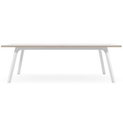 Toro Boardroom Table - CHOICE OF BLACK OR WHITE BASE