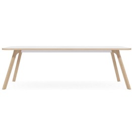 Toro Boardroom Table - WOODGRAIN BASE