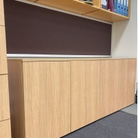 Geo Credenza Style A (low height) in Sublime Teak