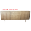 Maisie Timber Veneer Credenza