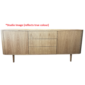 Maisie Timber Veneer Credenza