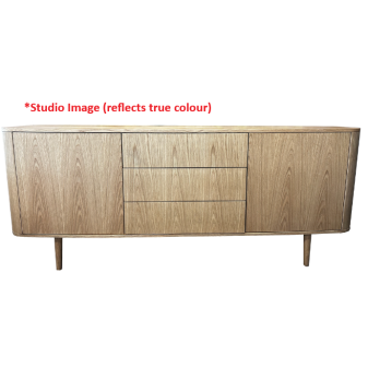 Maisie Timber Veneer Credenza