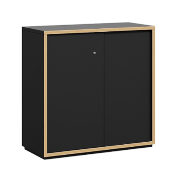 Grid Line Low Height Sliding Credenza